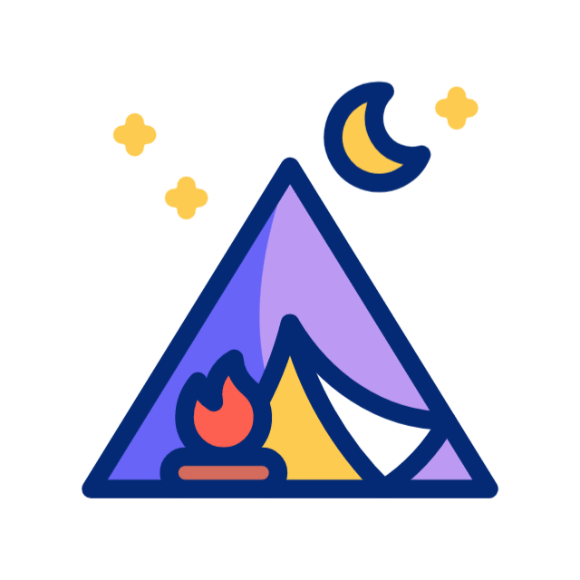Curated desert camps